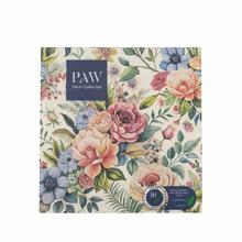 Servítky RUSTIC BLOOM s kvetinovým vzorom.