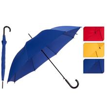 Dáždnik v modrej, červenej a žltej farbe, 3 kusy.