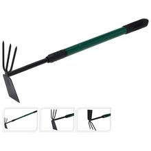 Záhradné hrable s trojitou hlavou.