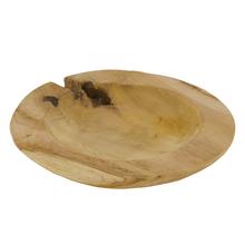 Okrúhla misa z teakového dreva