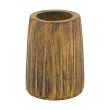 Svietnik s kovovým pohárom