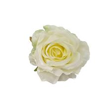 Umelá ruža krémovo-zelená s priemerom 10 cm, balenie 12 ks.