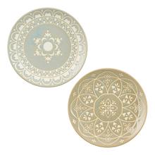 Misa podnos porcelán Isa, 2 kusy, priemer 22 cm