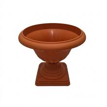 Kvetináč terakota s vzorom, 33 cm
