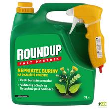 Roundup Fast herbicíd v 3L balení.