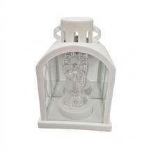 Biela LED lucerna s anjelom
