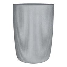 Obal Linetto v stredne šedej farbe s jemným pruhovaním.